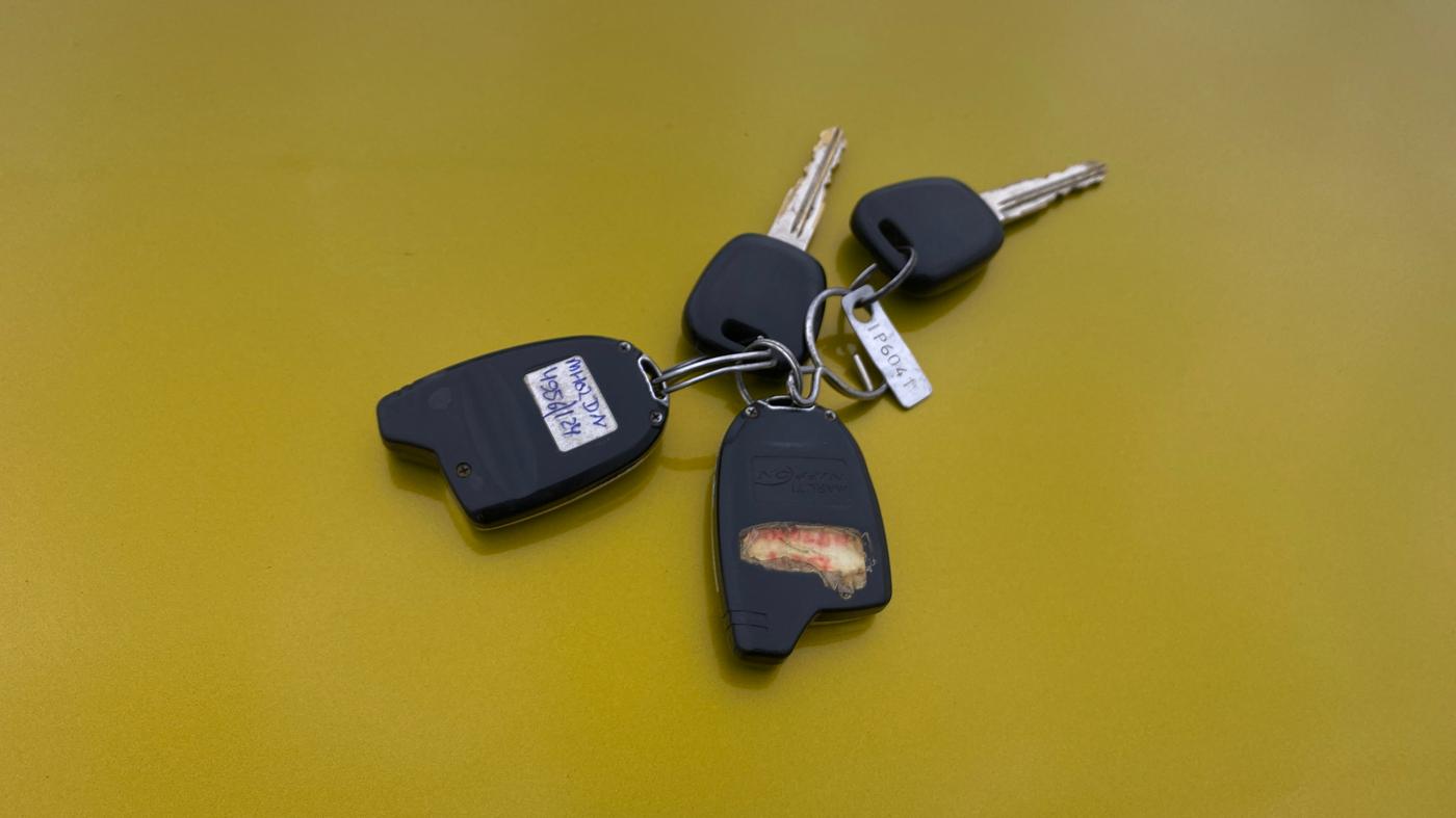 2014 Maruti Celerio VXI CNG, CNG, Manual, 1,17,536 km, Key Close Up