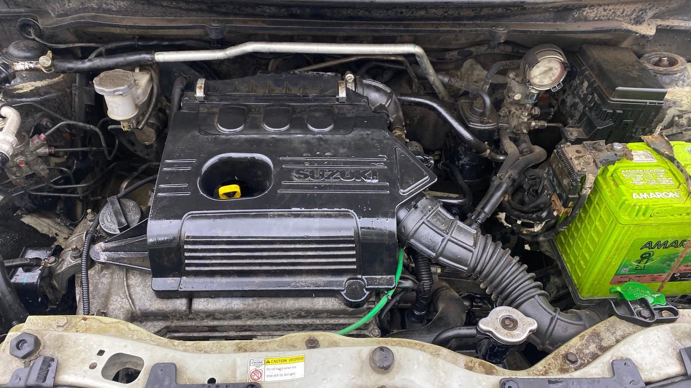 2014 Maruti Celerio VXI CNG, CNG, Manual, 1,17,536 km, Engine View