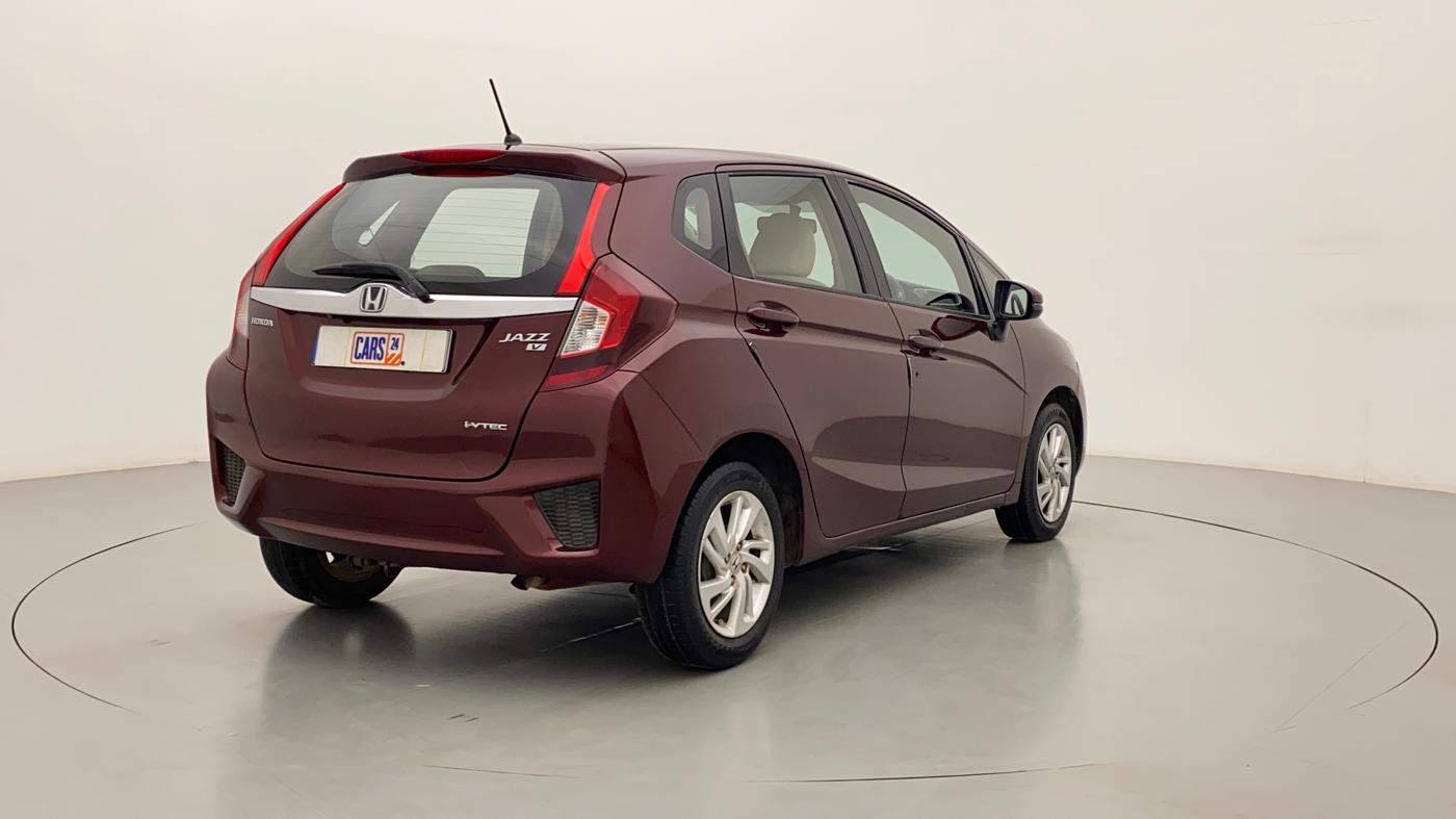 2015 Honda Jazz 1.2L I-VTEC V AT, Petrol, Automatic, 74,342 km, Right Back Diagonal