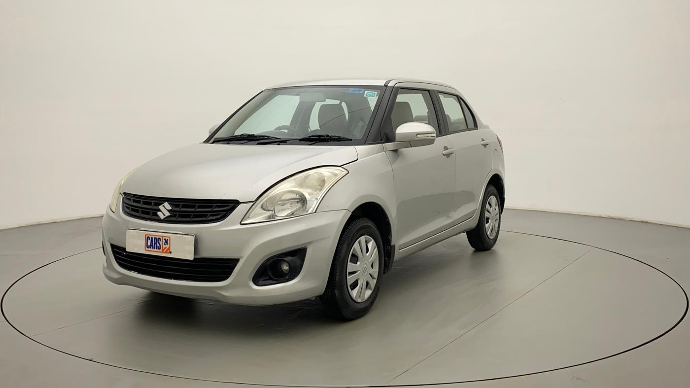 2012 Maruti Swift Dzire VXI, Petrol, Manual, 70,739 km, Left Front Diagonal
