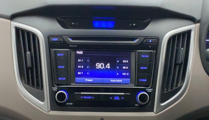 2017 Hyundai Creta E PLUS 1.6 PETROL, Petrol, Manual, 45,965 km, Infotainment System