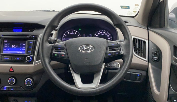 2017 Hyundai Creta E PLUS 1.6 PETROL, Petrol, Manual, 45,965 km, Steering Wheel Close Up