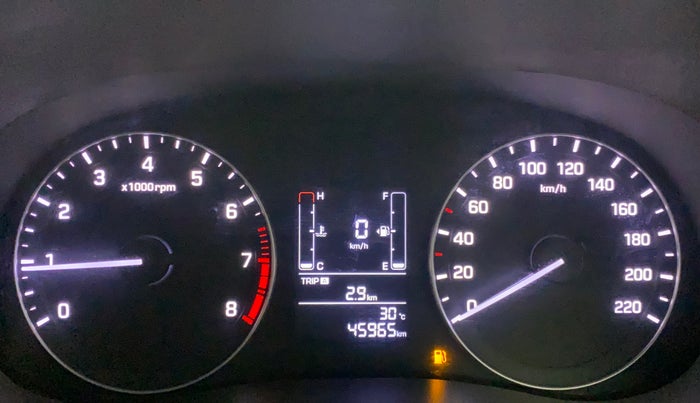 2017 Hyundai Creta E PLUS 1.6 PETROL, Petrol, Manual, 45,965 km, Odometer Image