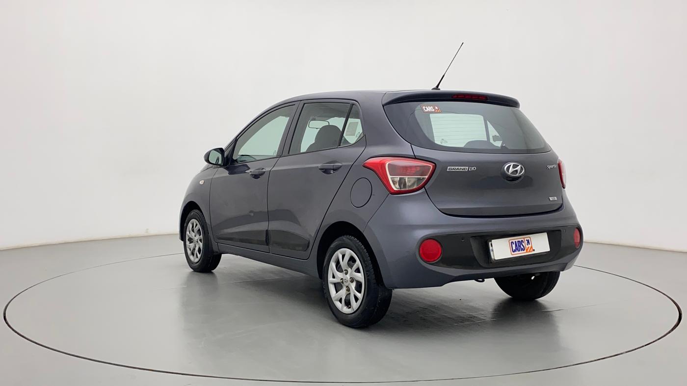 2018 Hyundai Grand i10 SPORTZ 1.2 KAPPA VTVT, Petrol, Manual, 94,280 km, Left Back Diagonal