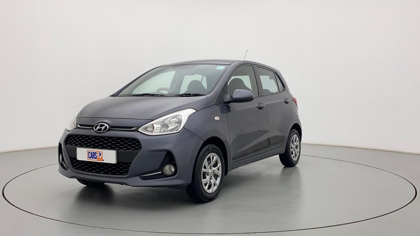 2018 Hyundai Grand i10 SPORTZ 1.2 KAPPA VTVT, Petrol, Manual, 94,280 km, Left Front Diagonal