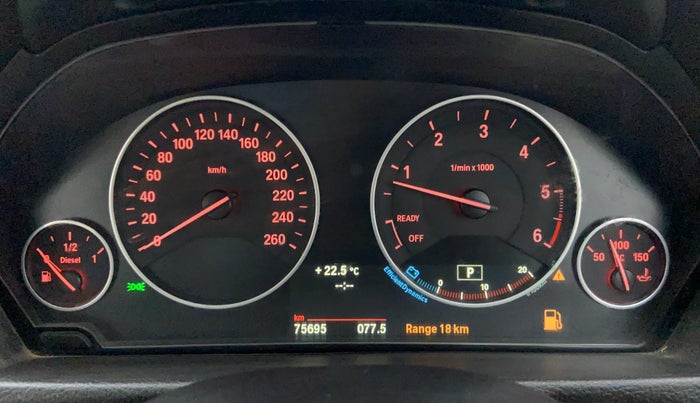 2014 BMW 3 Series 320D LUXURYLINE, Diesel, Automatic, 76,340 km, Odometer Image