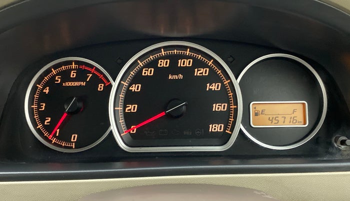 2010 Maruti Zen Estilo VXI, Petrol, Manual, 45,747 km, Odometer Image