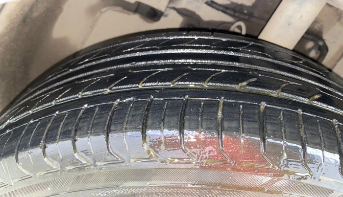 2018 Tata NEXON XZ PETROL, Petrol, Manual, 71,613 km, Left Front Tyre Tread