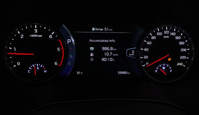 2022 KIA SELTOS GTX PLUS 1.5 DIESEL AT, Diesel, Automatic, 60,188 km, Odometer Image