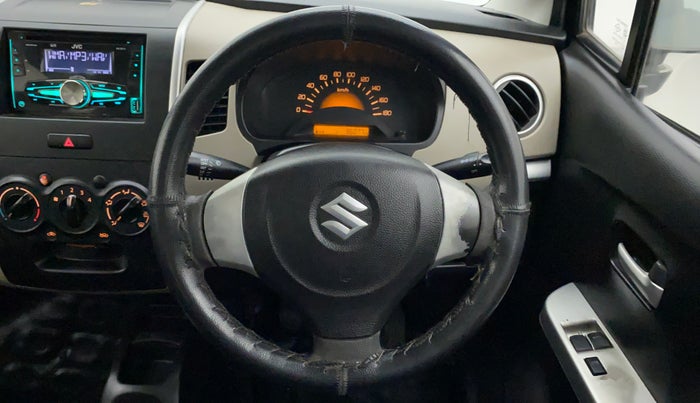 2014 Maruti Wagon R 1.0 LXI CNG, CNG, Manual, 96,139 km, Steering Wheel Close Up