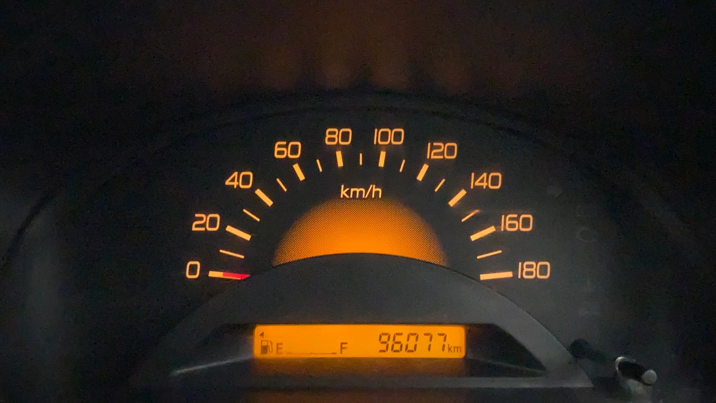 2014 Maruti Wagon R 1.0 LXI CNG, CNG, Manual, 96,139 km, Odometer Image