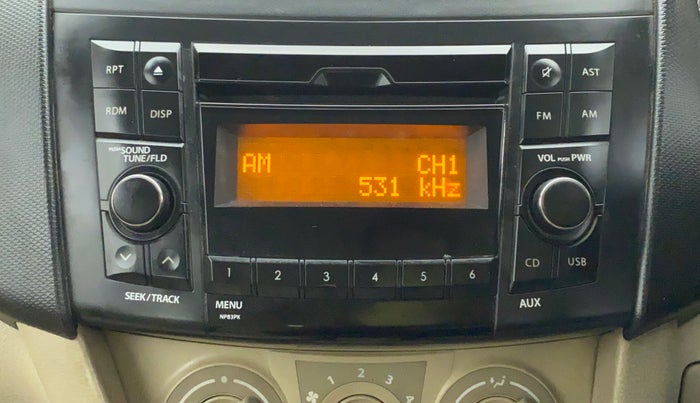 2015 Maruti Swift Dzire VXI, Petrol, Manual, 34,387 km, Infotainment System