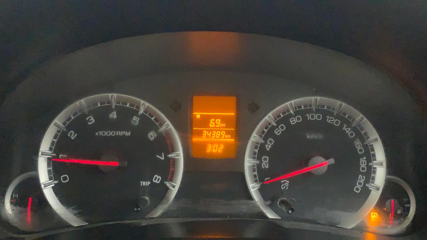 2015 Maruti Swift Dzire VXI, Petrol, Manual, 34,387 km, Odometer Image