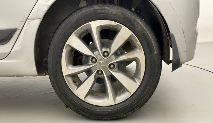 2015 Hyundai Elite i20 ASTA 1.2, Petrol, Manual, 53,516 km, Left Rear Wheel