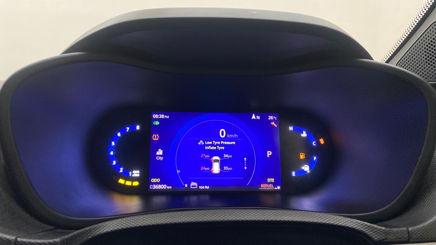 2024 Tata NEXON Creative Plus S 1.2 Revotron 7DCA Dark Edition, Petrol, Automatic, 36,762 km, Odometer Image