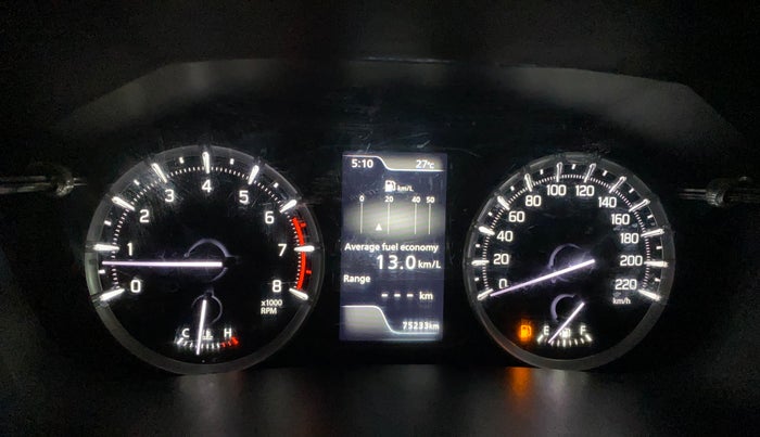 2023 Maruti Grand Vitara ALPHA SMART HYBRID, Petrol, Manual, 75,164 km, Odometer Image