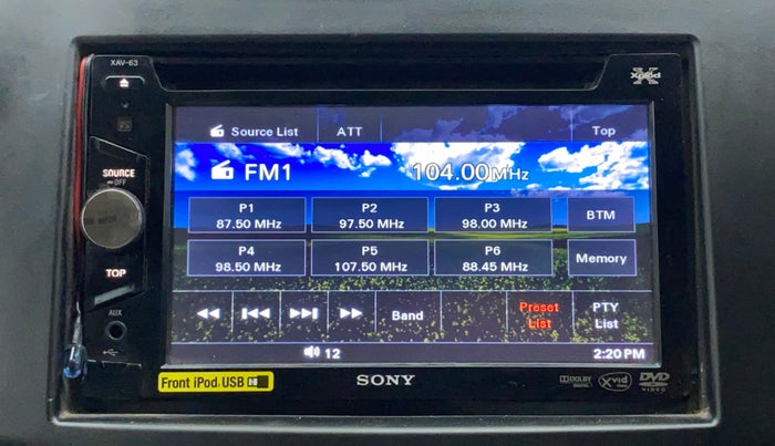 2012 Maruti Ertiga ZXI, Petrol, Manual, 39,429 km, Infotainment System