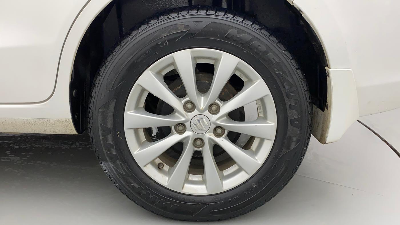2012 Maruti Ertiga ZXI, Petrol, Manual, 39,429 km, Left Rear Wheel