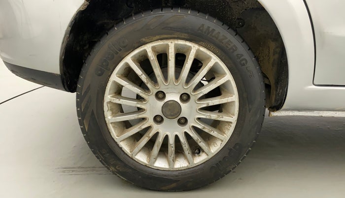 2014 Tata Zest XMS PETROL, Petrol, Manual, 91,864 km, Right Rear Wheel