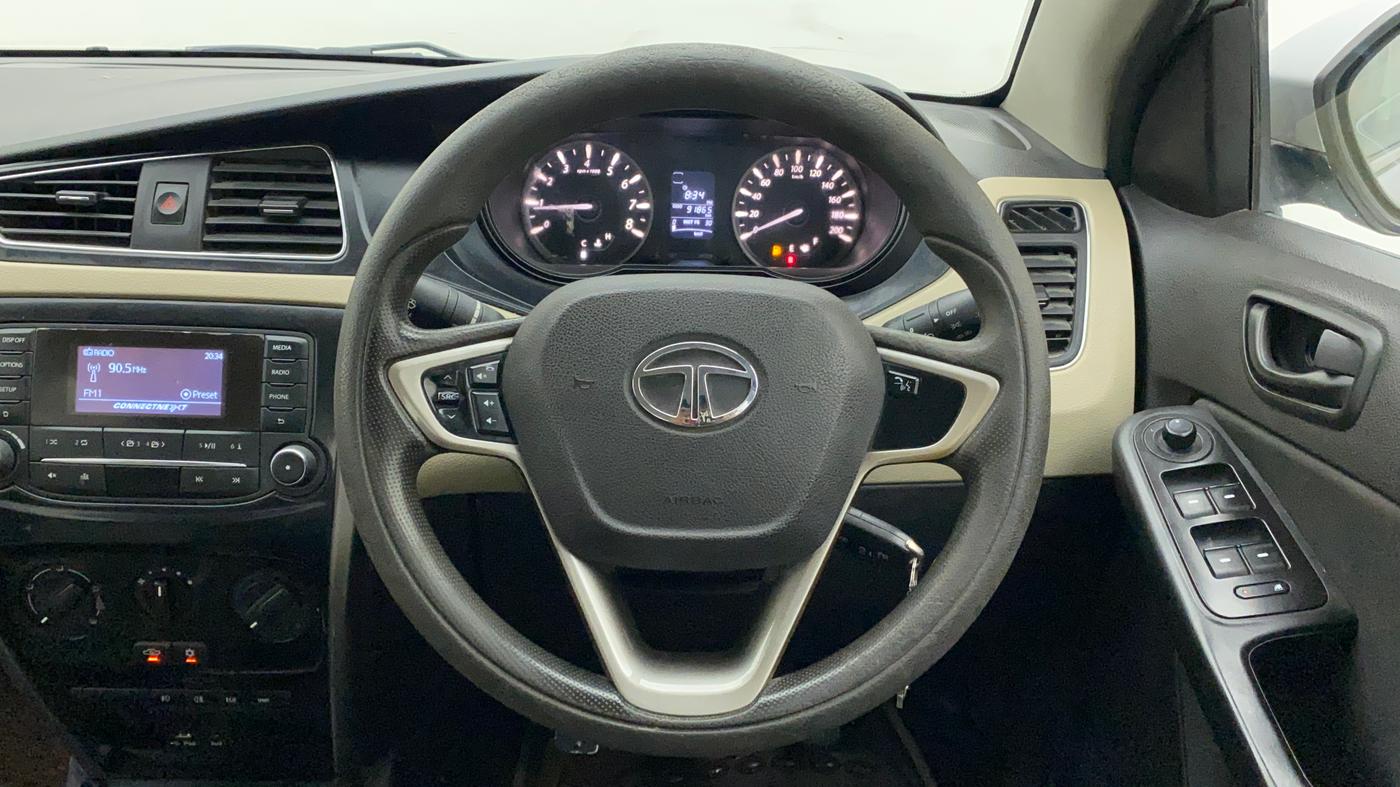 2014 Tata Zest XMS PETROL, Petrol, Manual, 91,864 km, Steering Wheel Close Up