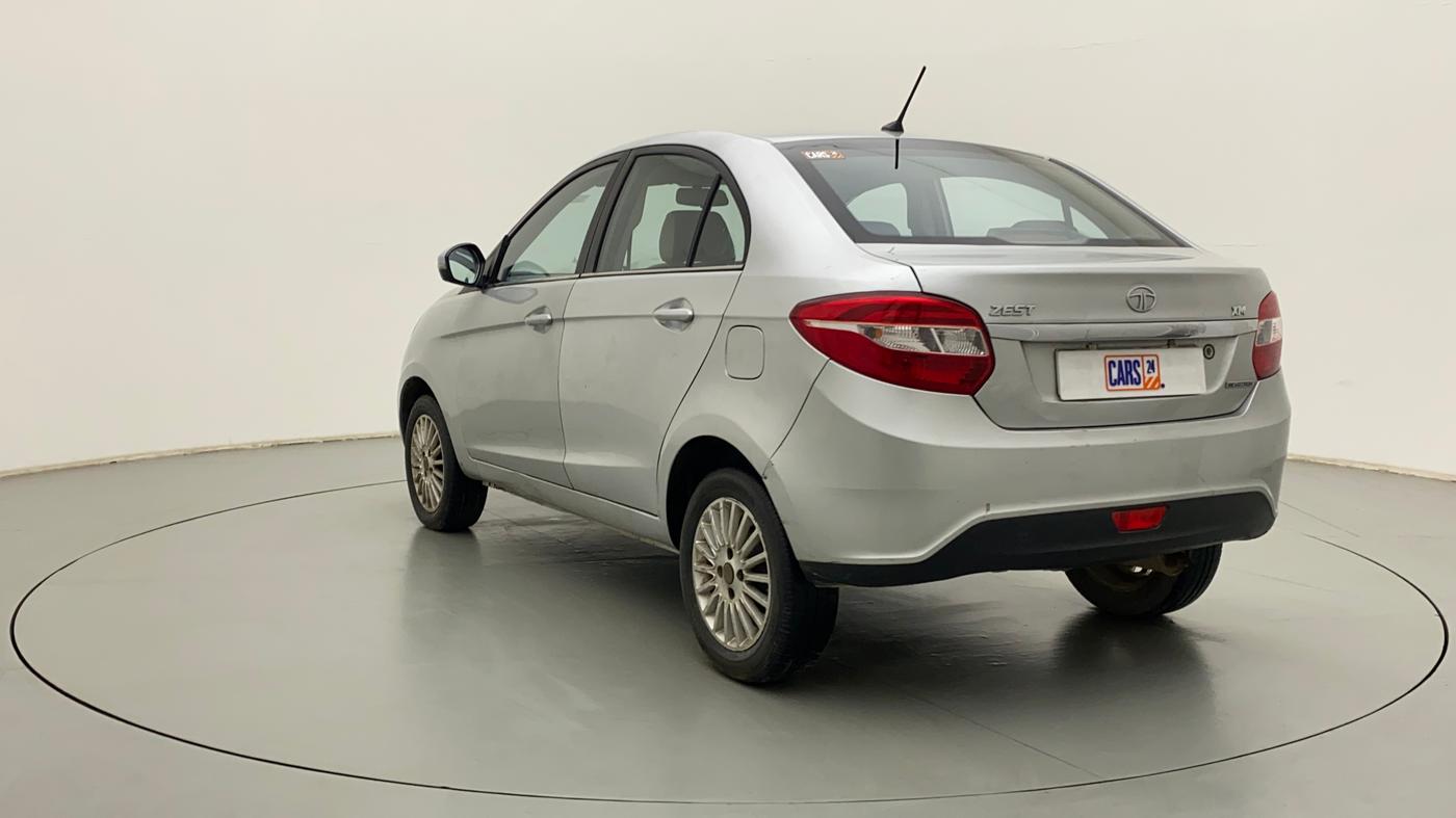 2014 Tata Zest XMS PETROL, Petrol, Manual, 91,864 km, Left Back Diagonal