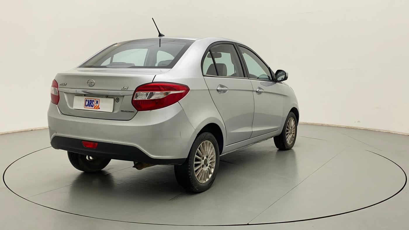 2014 Tata Zest XMS PETROL, Petrol, Manual, 91,864 km, Right Back Diagonal