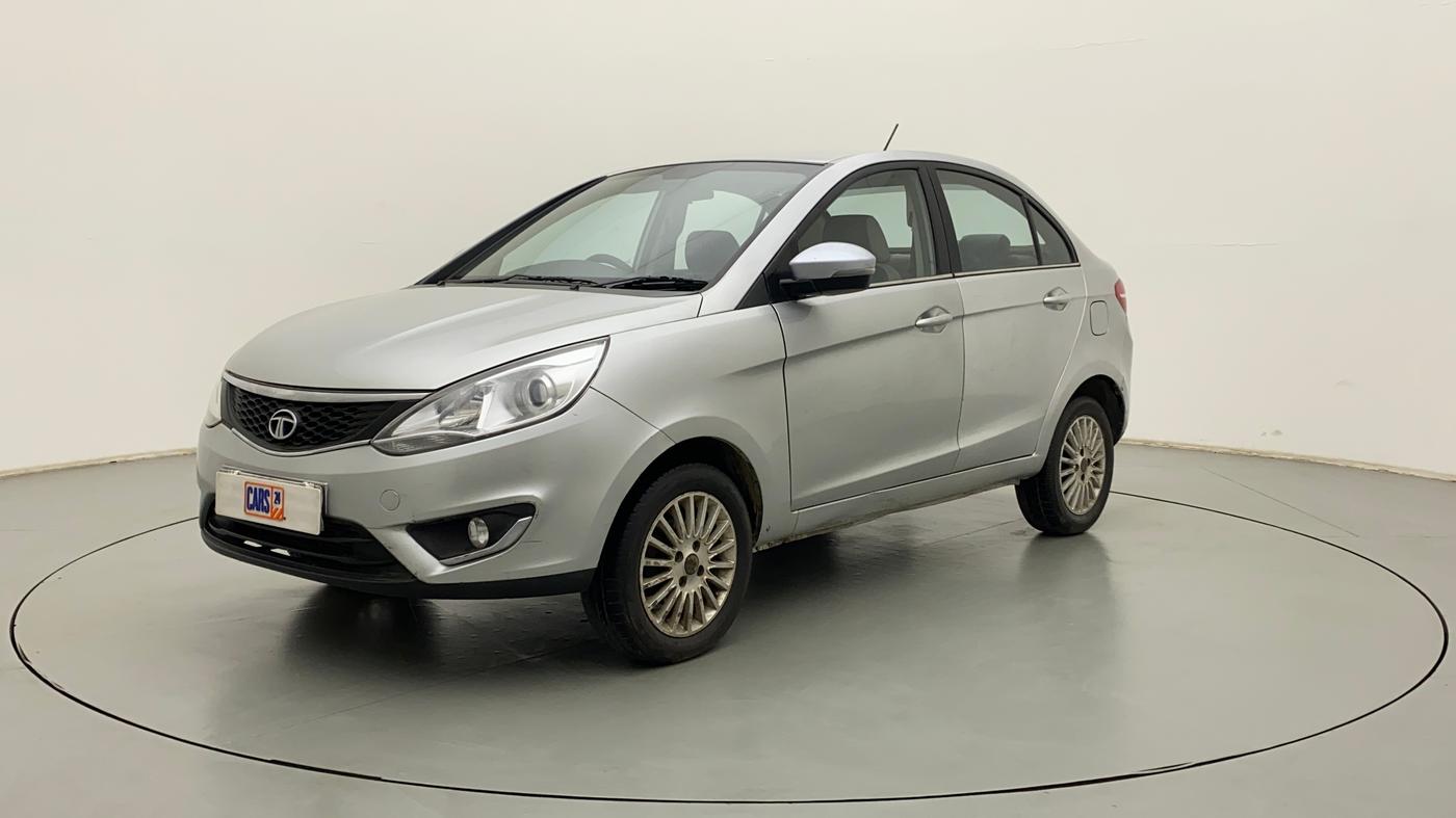 2014 Tata Zest XMS PETROL, Petrol, Manual, 91,864 km, Left Front Diagonal