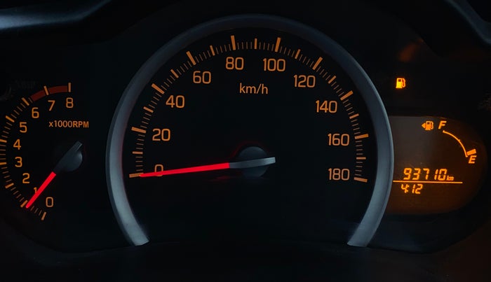 2018 Maruti Celerio ZXI (O), Petrol, Manual, 93,706 km, Odometer Image