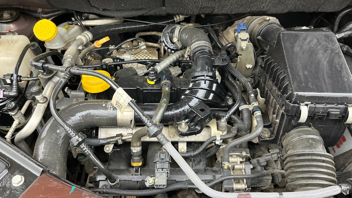 2022 Renault Kiger RXZ TURBO CVT, Petrol, Automatic, 37,764 km, Engine View