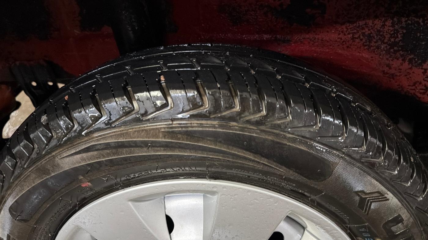 2023 Maruti Alto K10 LXI, Petrol, Manual, 12,550 km, Right Rear Tyre Tread