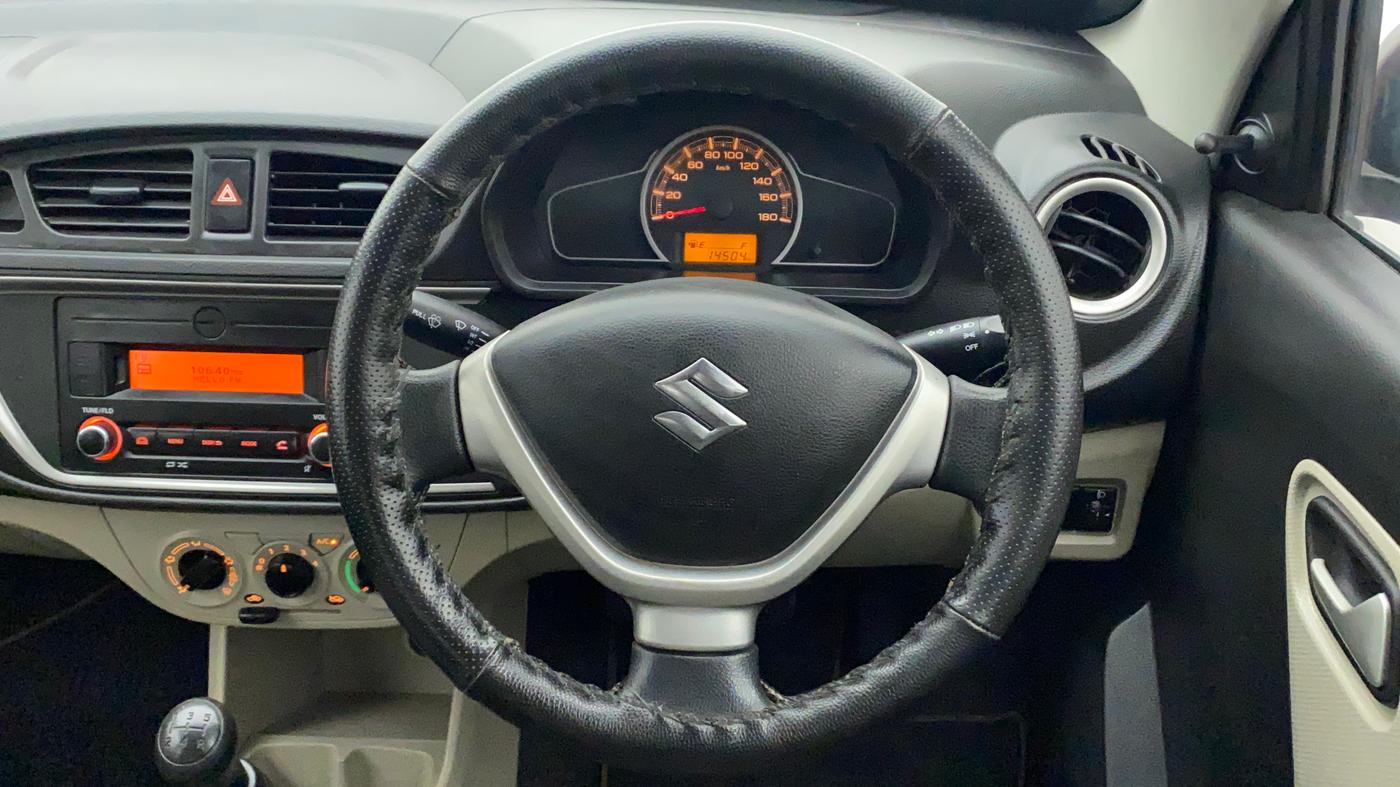2019 Maruti Alto VXI, Petrol, Manual, 14,503 km, Steering Wheel Close Up