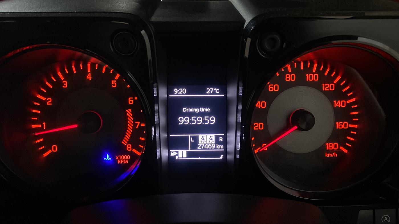 2023 Maruti JIMNY ALPHA ALL GRIP PRO MT, Petrol, Manual, 27,531 km, Odometer Image