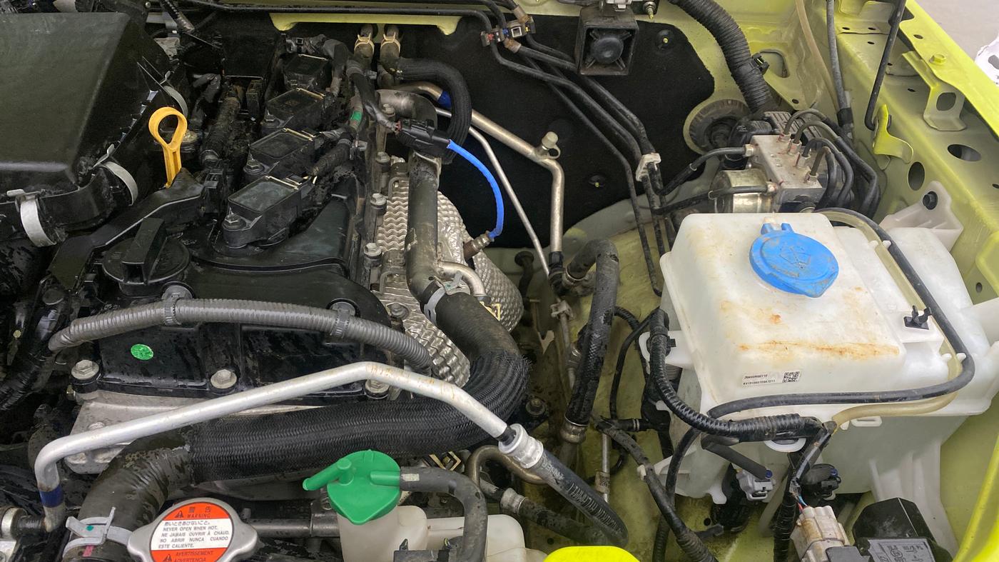 2023 Maruti JIMNY ALPHA ALL GRIP PRO MT, Petrol, Manual, 27,531 km, Engine View - Left