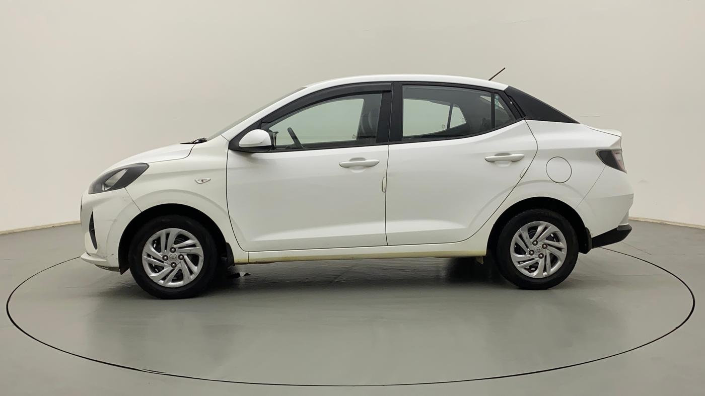 2021 Hyundai AURA S 1.2 CNG, CNG, Manual, 47,673 km, Left Side