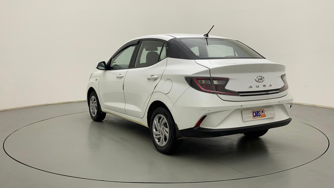 2021 Hyundai AURA S 1.2 CNG, CNG, Manual, 47,673 km, Left Back Diagonal