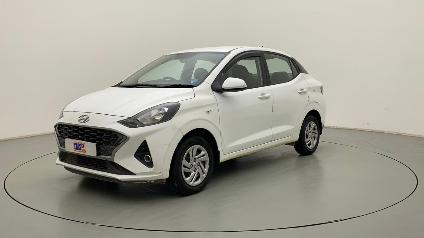 2021 Hyundai AURA S 1.2 CNG, CNG, Manual, 47,673 km, Left Front Diagonal