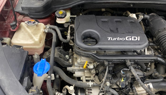 2022 KIA SONET HTX 1.0 IMT, Petrol, Manual, 27,350 km, Engine View - Right