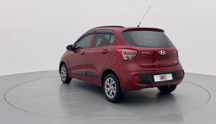 2017 Hyundai Grand i10 SPORTZ O 1.2, Petrol, Manual, 50,336 km, Left Back Diagonal