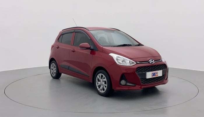 2017 Hyundai Grand i10 SPORTZ O 1.2, Petrol, Manual, 50,336 km, Right Front Diagonal