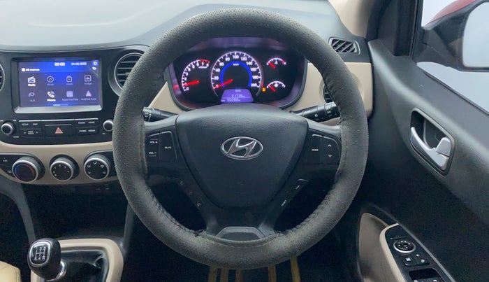 2017 Hyundai Grand i10 SPORTZ O 1.2, Petrol, Manual, 50,336 km, Steering Wheel Close Up