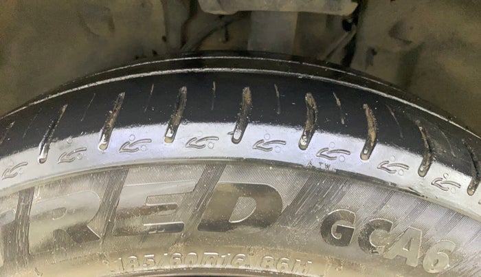 2023 Tata ALTROZ XM PLUS SUNROOF CNG, CNG, Manual, 50,475 km, Left Front Tyre Tread