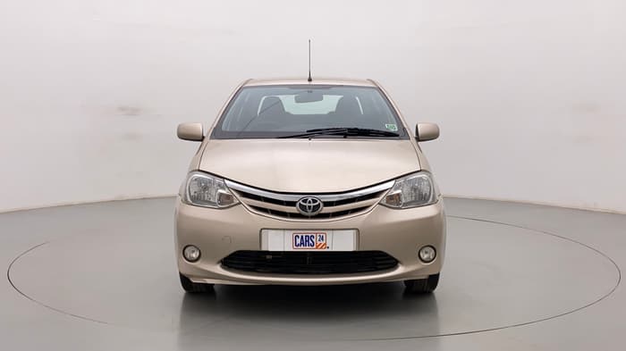 2011 Toyota Etios V, Petrol, Manual, 82,198 km, Front