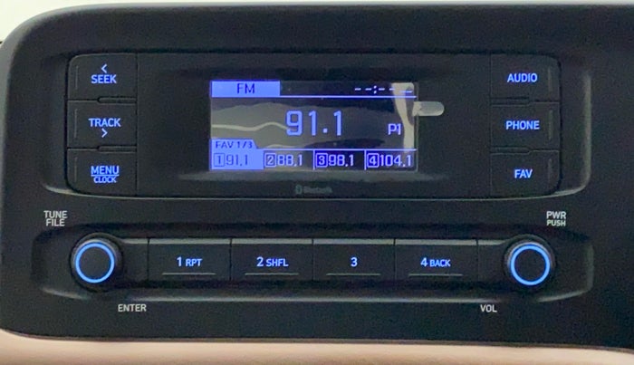 2021 Hyundai AURA S 1.2 CNG, CNG, Manual, 14,521 km, Infotainment System