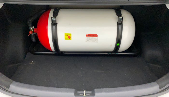 2021 Hyundai AURA S 1.2 CNG, CNG, Manual, 14,521 km, Boot Inside