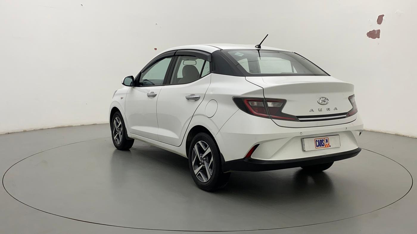 2021 Hyundai AURA S 1.2 CNG, CNG, Manual, 14,521 km, Left Back Diagonal