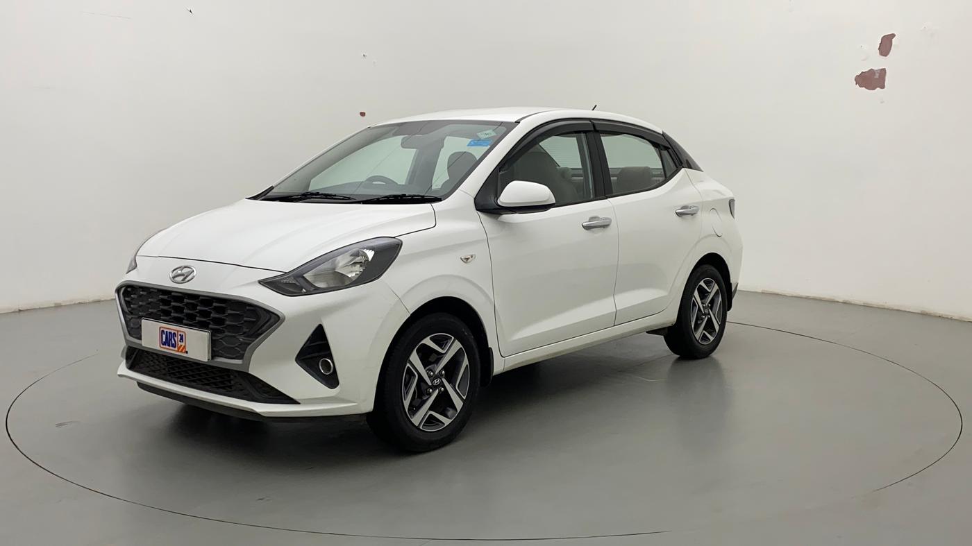 2021 Hyundai AURA S 1.2 CNG, CNG, Manual, 14,521 km, Left Front Diagonal