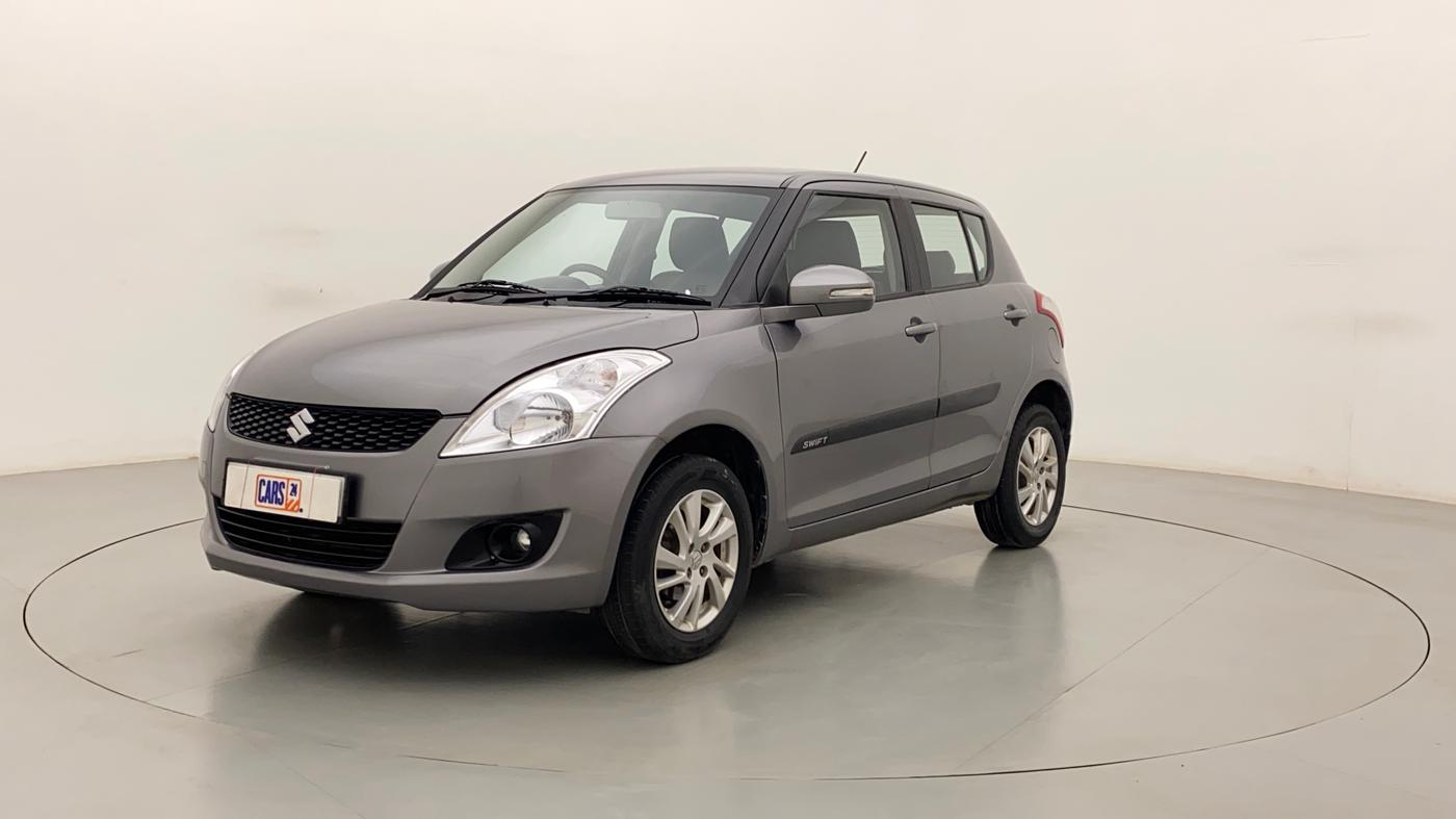 2014 Maruti Swift ZXI, Petrol, Manual, 58,186 km, Left Front Diagonal