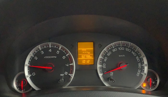 2015 Maruti Swift VXI, Petrol, Manual, 50,789 km, Odometer Image