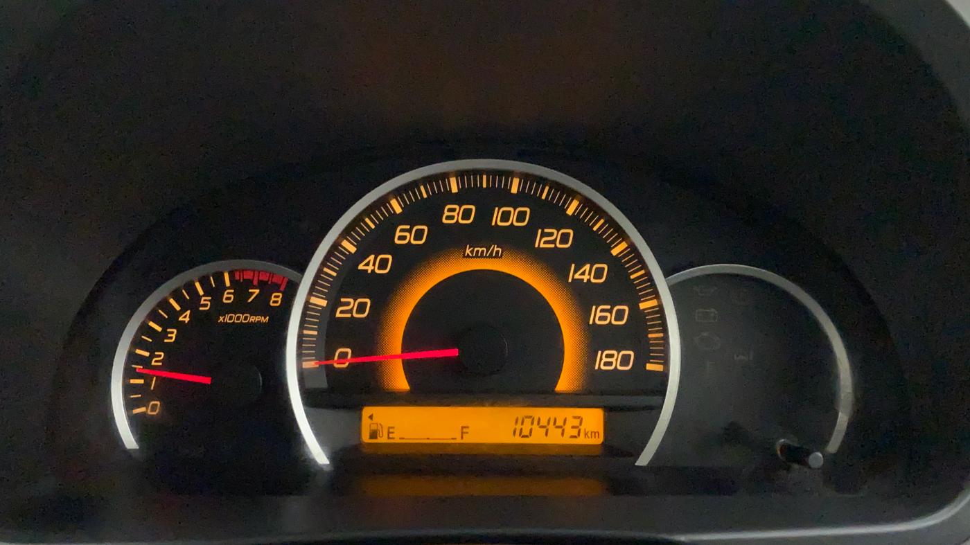 2012 Maruti Wagon R 1.0 VXI, Petrol, Manual, 10,710 km, Odometer Image