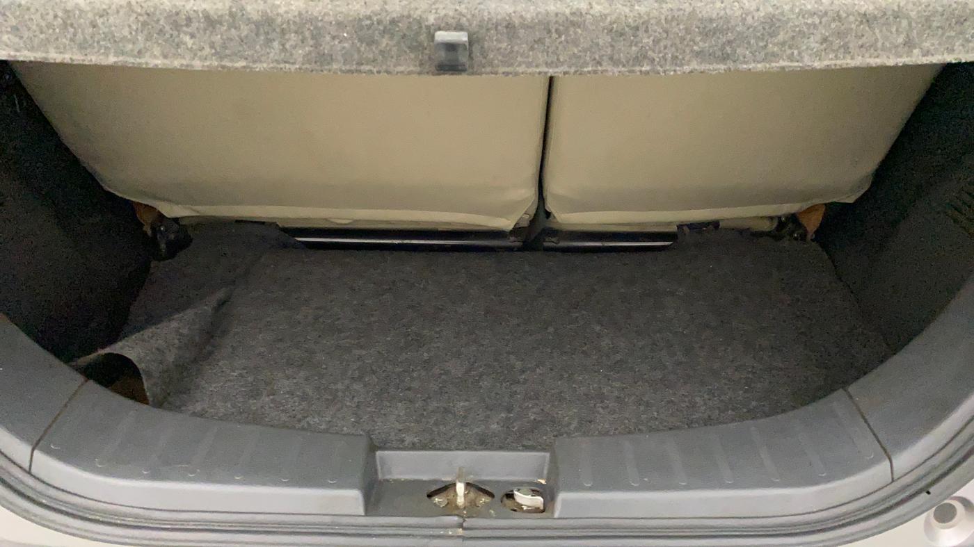 2012 Maruti Wagon R 1.0 VXI, Petrol, Manual, 10,710 km, Boot Inside